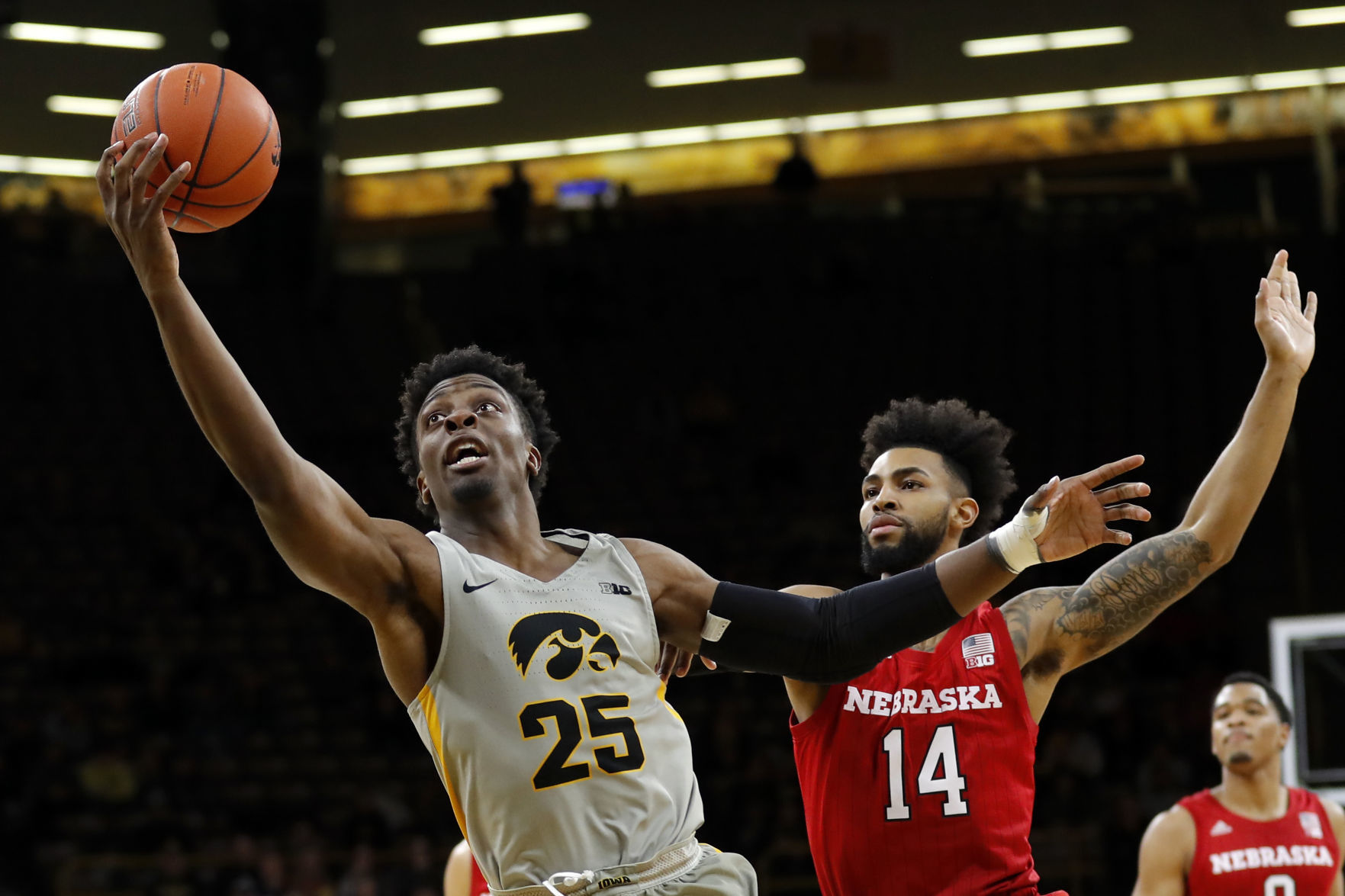 Nebraska Iowa Basketball